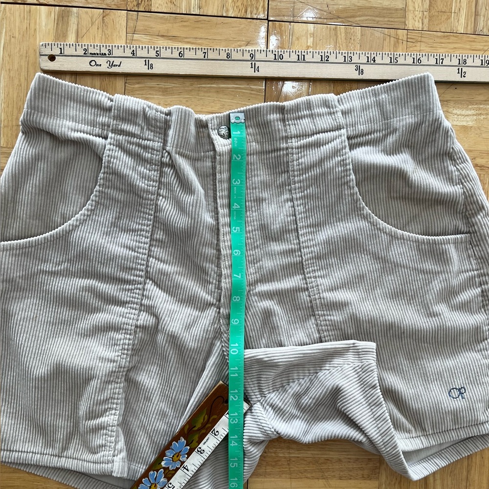 Vintage OP Ocean Pacific long riders corduroy shorts surfer skater dog town - Picture 8 of 12